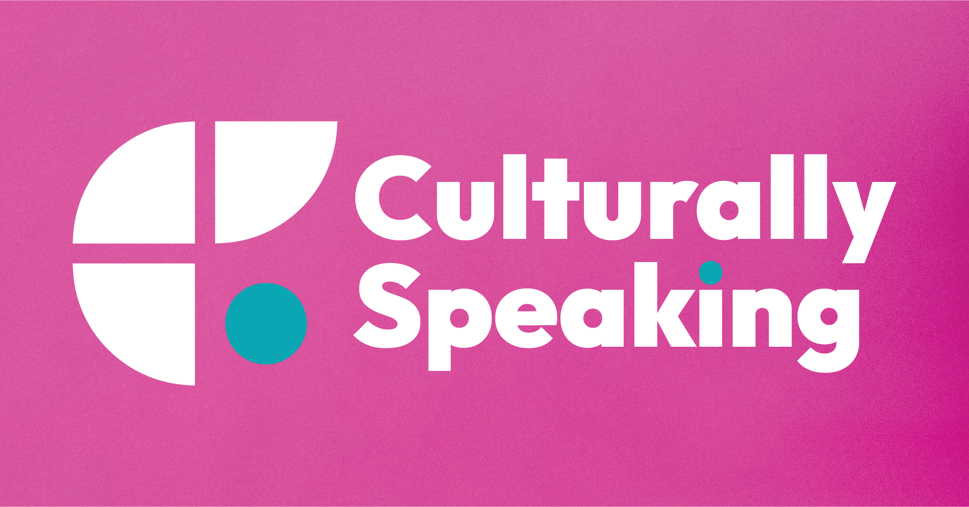 Culturally Speaking Author Talk Series logo